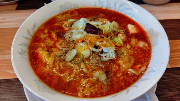 「豆腐マーラー麺」@ラーメン餃子 なか屋の写真