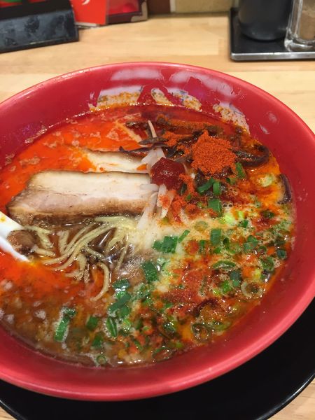 「赤辛牛じゃんラーメン 大辛 ８８０円」@まこと屋 伊丹山田店の写真