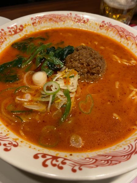 「山椒と自家製ラー油の坦々麺」@バーミヤン 東大宮店の写真