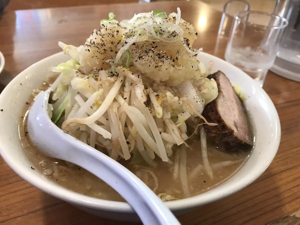 「福三郎・ニンニクマシ870円」@テンホウ 篠ノ井店の写真