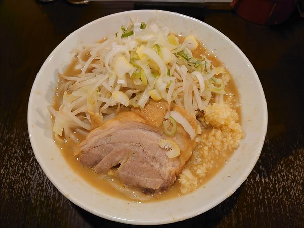 「ミニらーめん豚１枚　870円」@ちばから 渋谷道玄坂店の写真