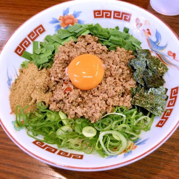 「台湾まぜそば」@ラーメンかなやの写真