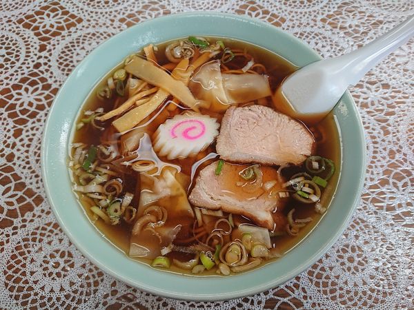 「ワンタンメン 700円」@きんそばの写真