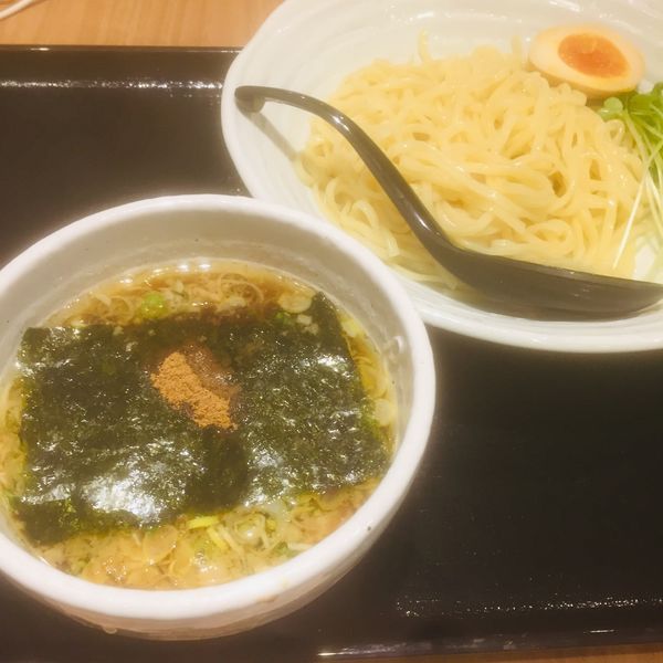 「鶏x魚介つけ麺 半麺 830」@麺処 直久 プレナ幕張店の写真