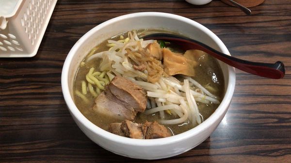 「味噌ラーメン¥850、野菜中盛」@味噌麺処 花道庵の写真