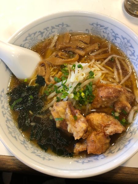 「からあげラーメン　700円」@喜慕里の写真