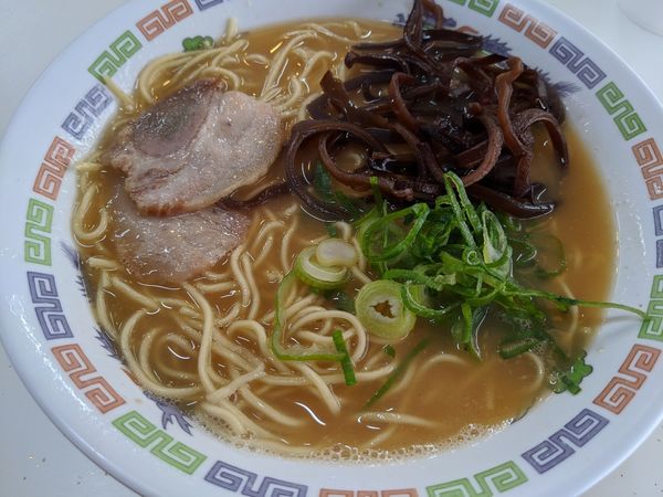 「自慢のとんこつラーメン¥650」@花山の写真