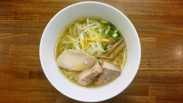 「鶏塩そば 並 150g¥850」@中華そば むら田の写真