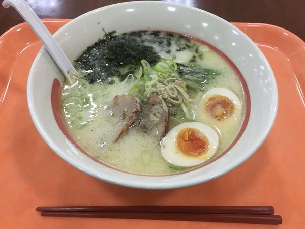 「紅白ラーメン白(640¥)」@幸楽苑 ジョイフル本田ニューポートひたちなか店の写真