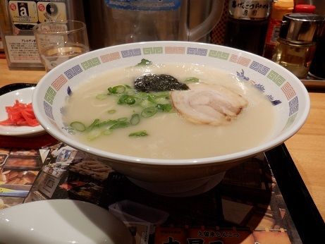「久留米とんこつ　丸星ラーメン」@らあめん花月嵐 朝霞駅前店の写真