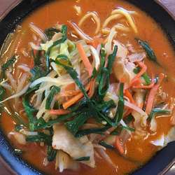 旨辛チゲラーメン 850円