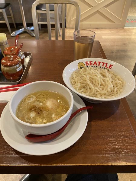 「味玉濃厚つけ麺」@Seattle Ramen Standの写真