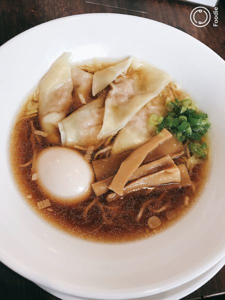 「「ワンタンメン980円＋味玉120円」」@麺匠 きくちの写真