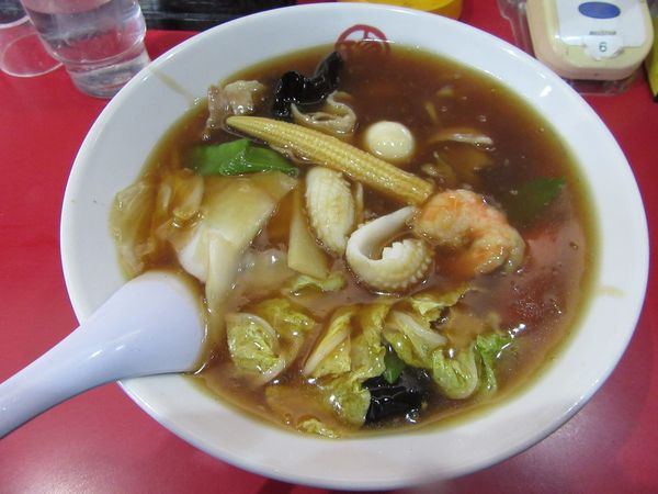 「限定　超うまに麺（８３０円）」@珍來 取手店の写真