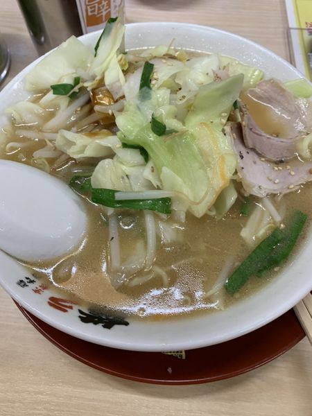 「野菜ラーメン」@ラーメン 横綱 吉祥院本店の写真