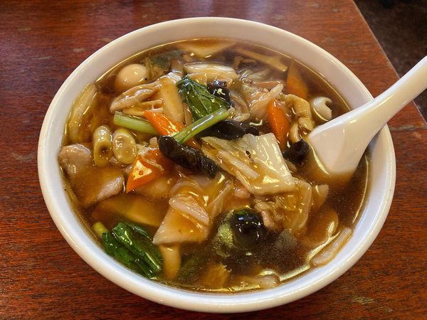 「R1/11/28 什錦湯麺（五目タンメン）」@中華料理 隆昌の写真