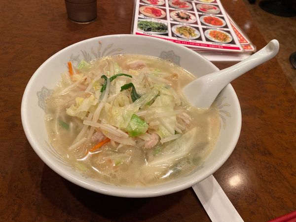 「R1/11/30 タンメン麺固め770円（税込）」@高華園の写真