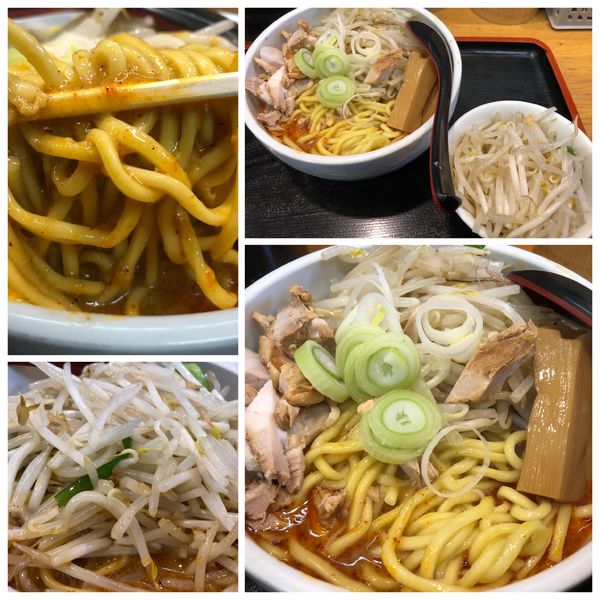 「あえめん 880円  野菜大盛り無料」@味噌麺処 花道庵の写真