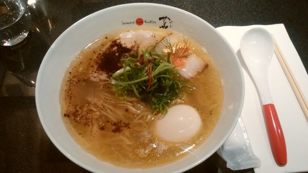 「塩Soba¥1300+味玉¥250-」@Japanese Soba Noodles 蔦の写真