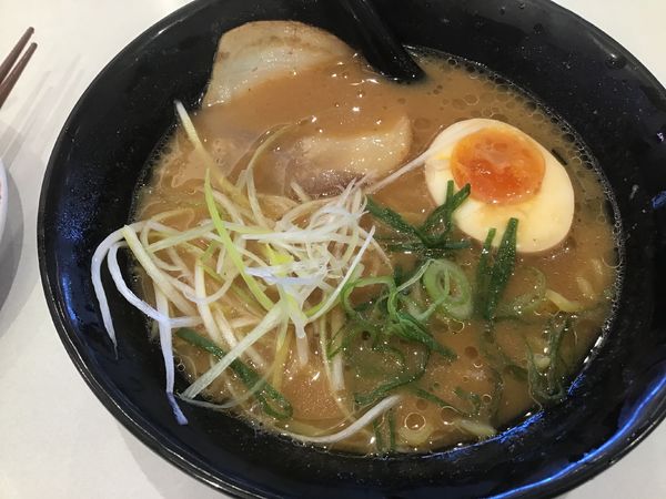 「濃厚！北海道味噌ラーメン380円+税(クーポンで55円引き)」@はま寿司 柏十余二店の写真