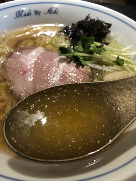 「淡麗煮干しラーメン縮れ麺」@中華蕎麦 あお木 secondの写真