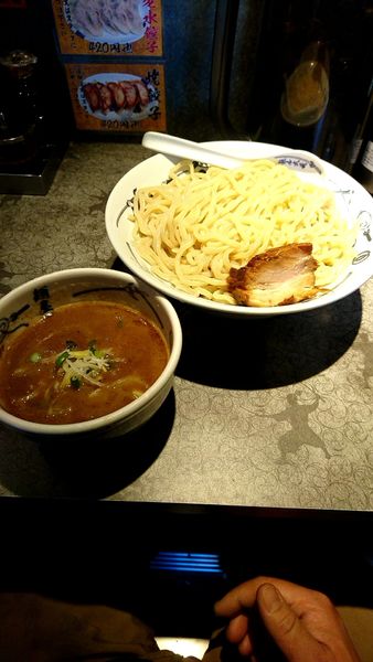 「濃厚角煮つけ麺930円麺600g」@麺屋武蔵 武滴の写真