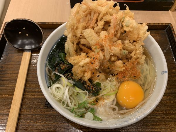 「天玉そば 500円」@しぶそば 池袋店の写真