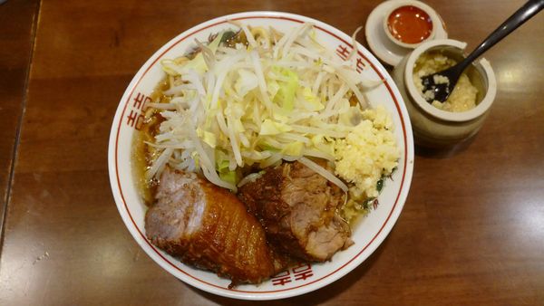 「ラーメン¥800／全て普通¥0」@らーめん 豚島の写真