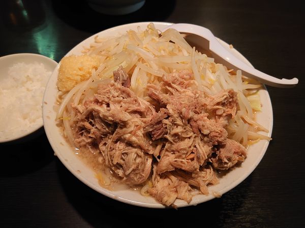 「ラーメン豚W」@麺とび六方 茅野店の写真