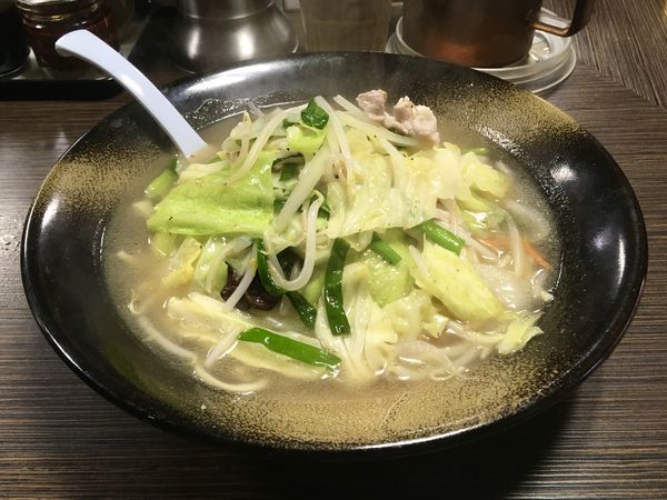 「塩タンメン」@ラーメン 仙花の写真