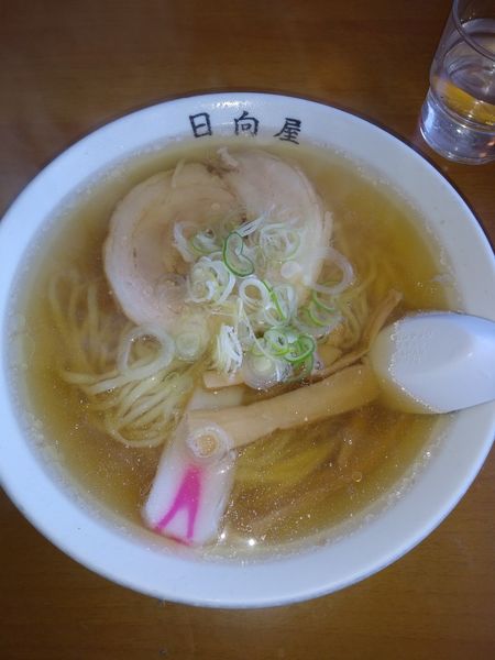 「らーめん」@青竹手打ちラーメン 日向屋の写真