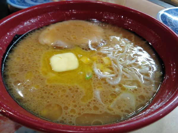 「濃厚味噌バターコーンらーめん ４２９円」@無添 くら寿司 南千住店の写真