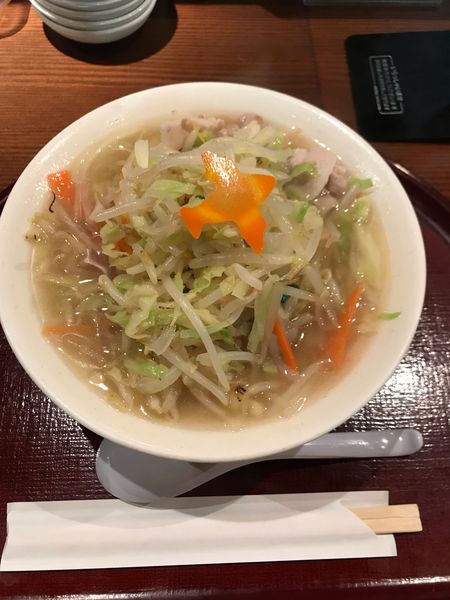 「タンメン」@餃子とタンメン 天の写真