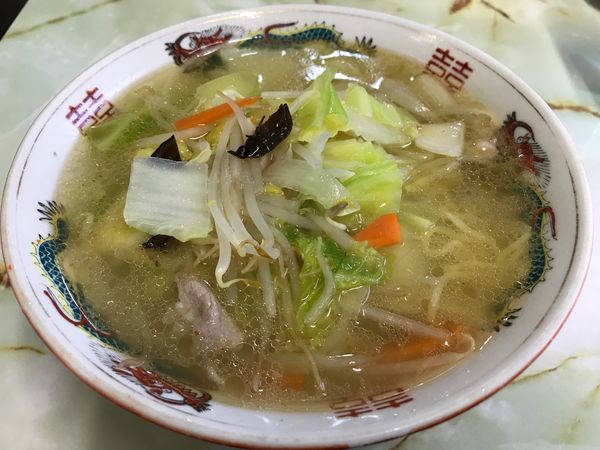 「タンメン　500円」@月美食堂の写真