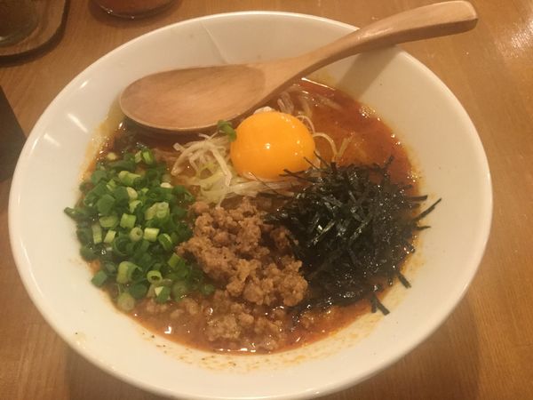 「鶏ポタンタン麺・塩ダレ控えめ（￥920）」@鶏ポタラーメン THANK お茶の水の写真