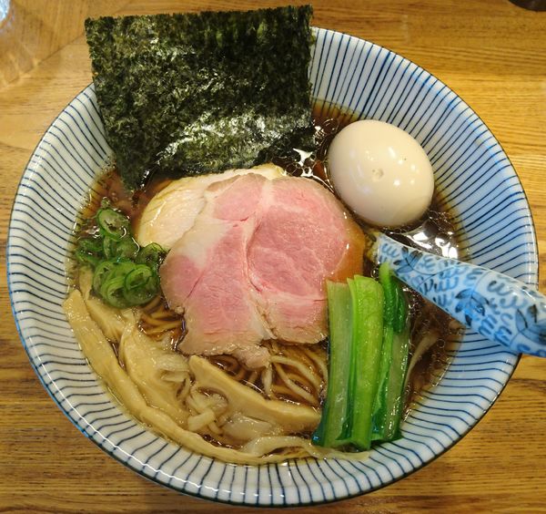 「味玉醤油そば」@中華そば きなりの写真