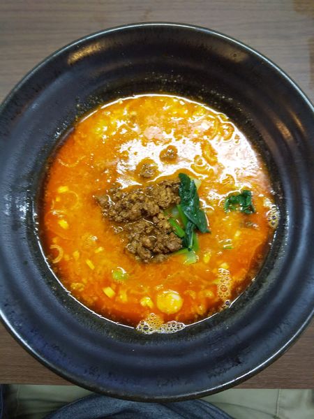 「汁あり担々麵」@四川担々麺 杏亭の写真