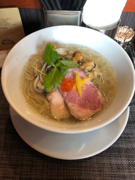 「浅利とムール貝の汐そば」@麺処しろくろの写真