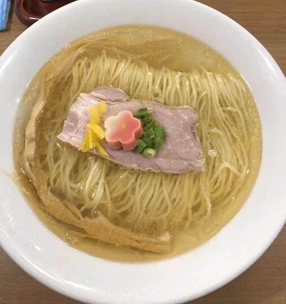 「鯛塩そば850円」@鯛塩そば 灯花 本店の写真