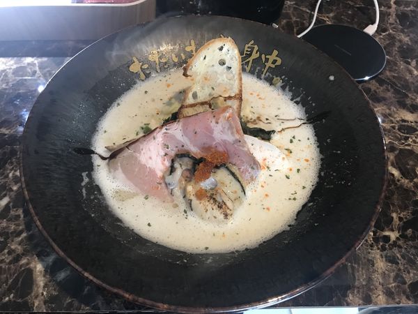 「牡蠣ラーメン（鯛）」@ただいま、変身中。の写真