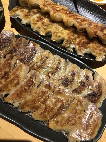 「ぎょうざ(にら・にんにく)/生姜ぎょうざ」@歩兵 祇園本店の写真