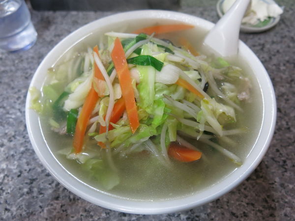 「タンメン：700円」@中華料理 萬龍軒の写真