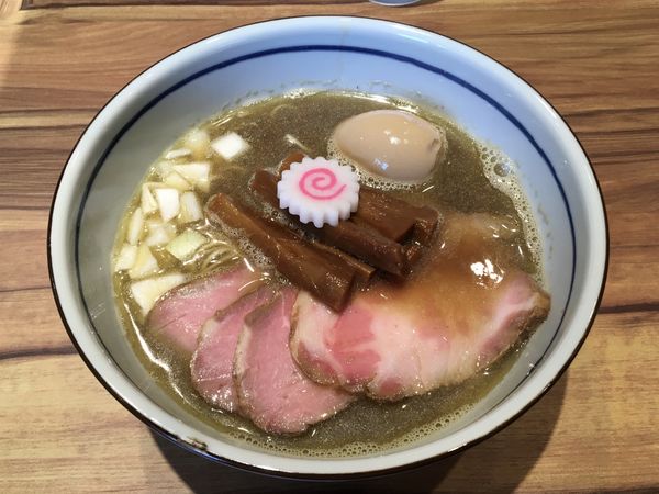 「いりこそば ＋ 全部いり」@中華そば 堀川の写真