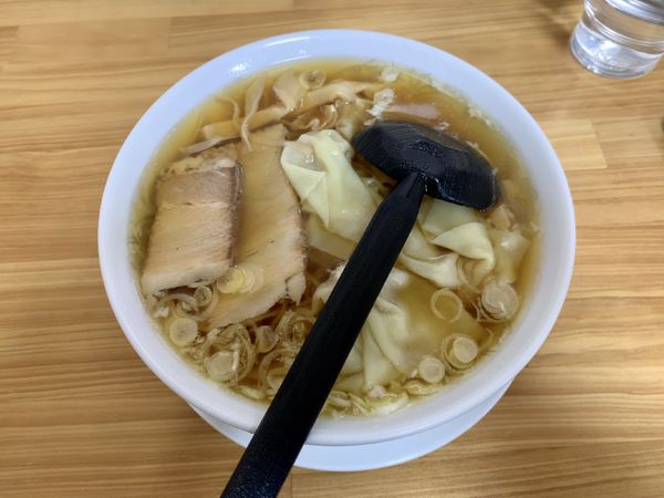 「まのけ【ワンタンメン】」@支那そば へいきちの写真