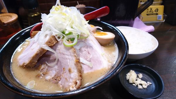 「【夜】味卵味噌チャーシュー」@麺処 花田 池袋店の写真