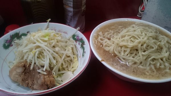 「麺増し・大(ヤサイアブラ)￥８８０」@ラーメン二郎 京急川崎店の写真
