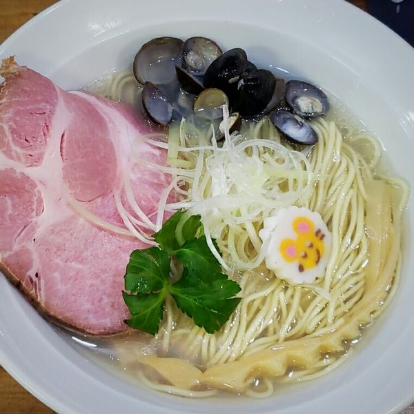 「シジミそば（塩）８５０円」@へべれ家の写真