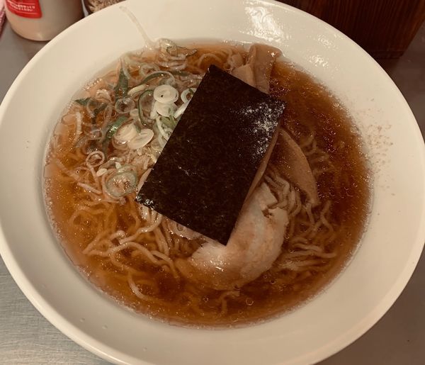 「中華そば（￥410）」@大江戸そば 上野9・10番ホーム店の写真