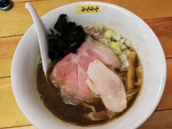 「煮干そば」@味噌ぶり noodle みやみやの写真