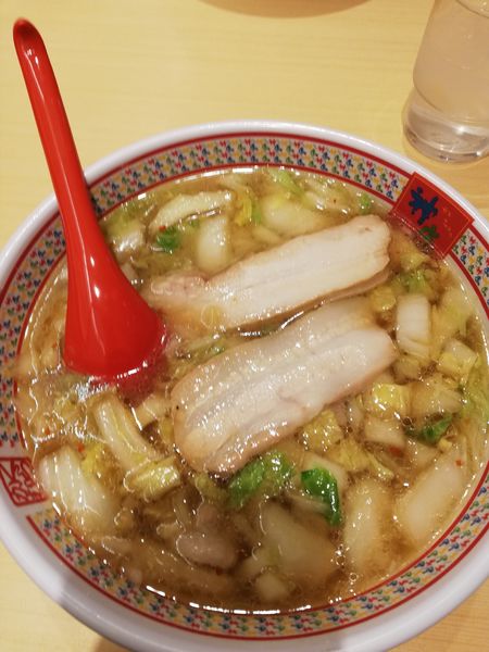 「おいしいラーメン（850円）」@どうとんぼり神座 関西国際空港店の写真